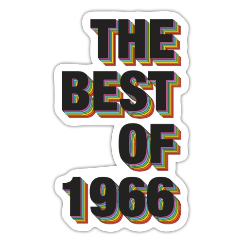 The Best Of 1966 - Sticker