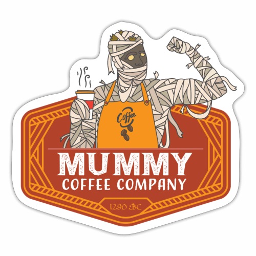 Hex Flex Mummy Coffee - Sticker