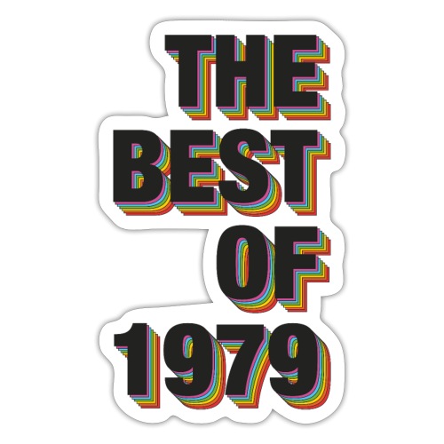The Best Of 1979 - Sticker
