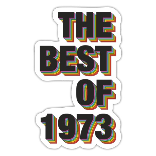 The Best Of 1973 - Sticker