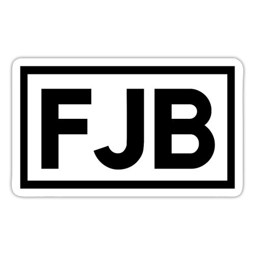 FJB Square Logo Stamp - Sticker