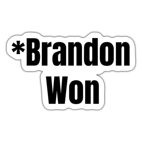 Brandon Won - Sticker