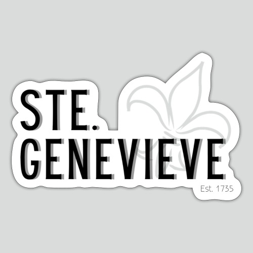 Ste. Genevieve - Sticker