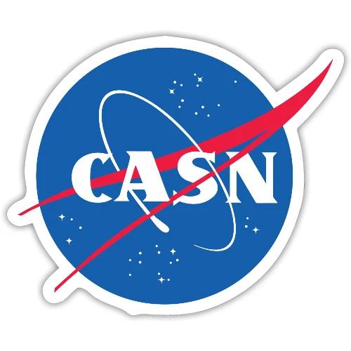 CASN - NASA inspired - Sticker