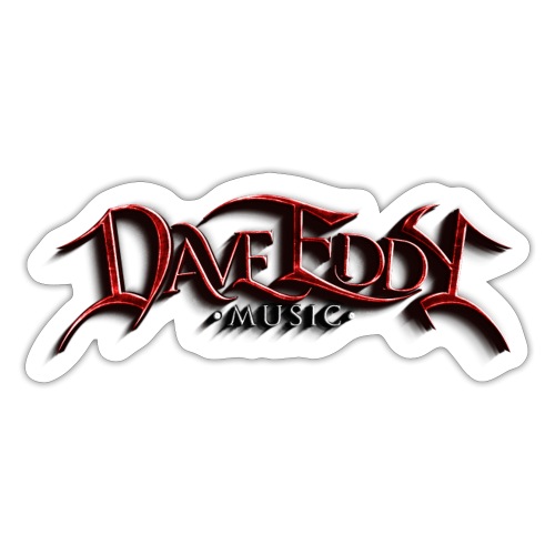 Dave Eddy Metal Logo - Sticker
