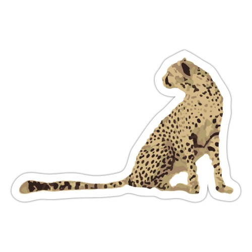 Cheetah - Sticker