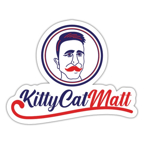 KittyCatMatt Full Logo - Sticker