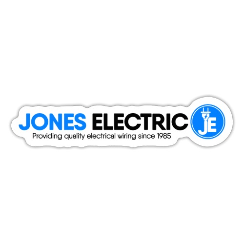 Jones Electric Logo Vector - Sticker
