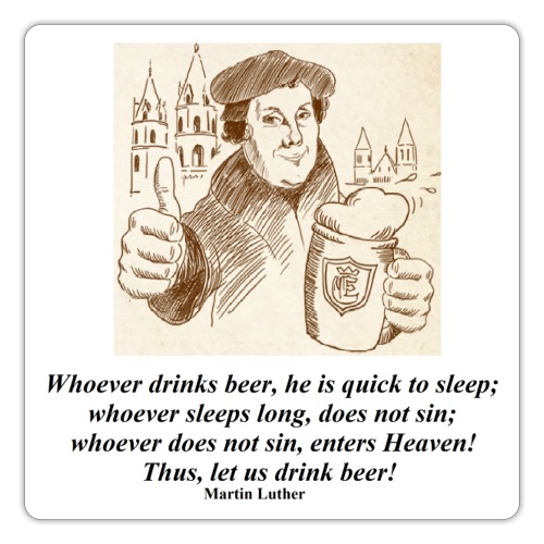 Luther Beer - Sticker