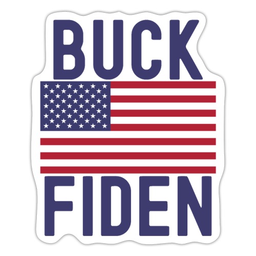 Buck Fiden (#FJB, Fuck Biden) - Sticker
