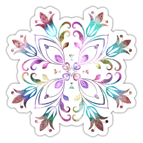 Native American Indigenous Indian Blossom Flower - Sticker
