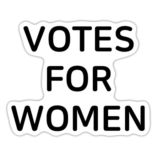 VOTES FOR WOMEN - Sticker