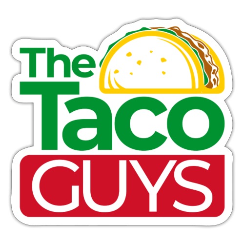 The Taco Guys logo basic - Sticker