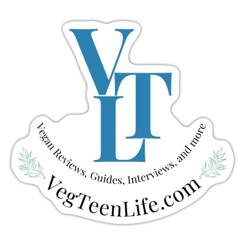 VegTeenLife Logo White 1 1 - Sticker