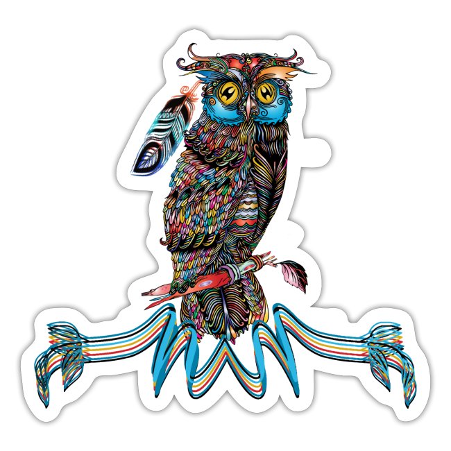 Native American Indian Indigenous Wisdom Owl