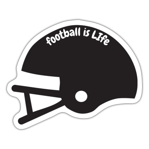 football is life - Sticker