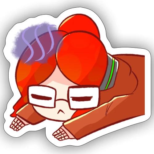 SquidHominid Flop emote - Sticker