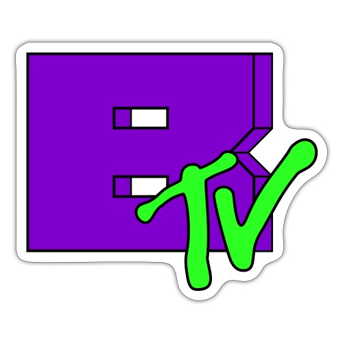Bloodbath TV - Throwback Logo - Sticker