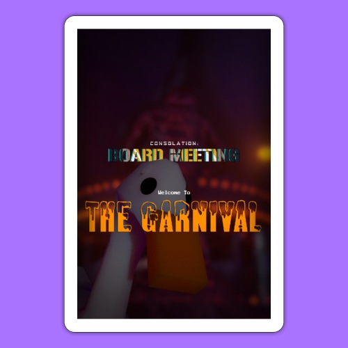 Welcome to the Garnival - Official Update Design - Sticker