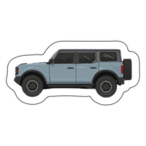 2021 Ford Bronco 4 Door Sticker - Sticker