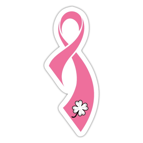 TB Breast Cancer Awareness Ribbon - Sticker