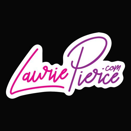 LauriePierce.com Logo - Sticker