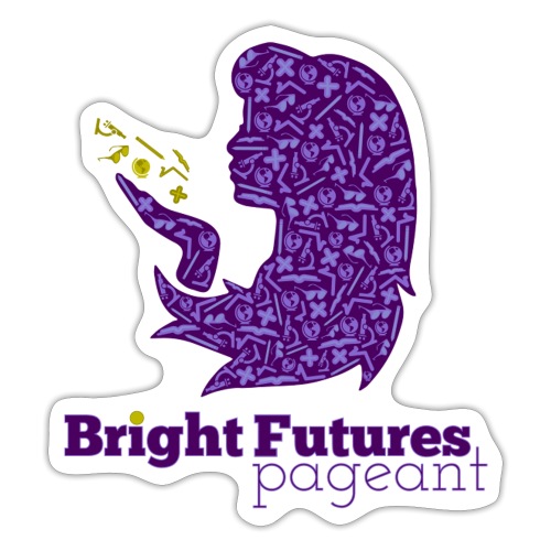 Official Bright Futures Pageant Logo - Sticker