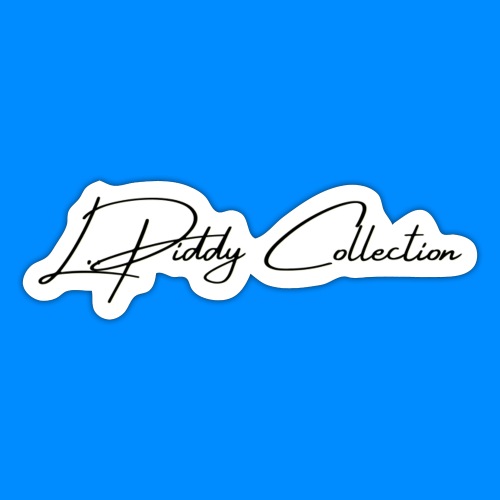 L.Piddy Collection Logo - Black - Sticker
