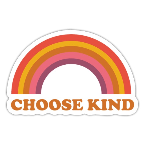 Choose Kind Rainbow - Sticker