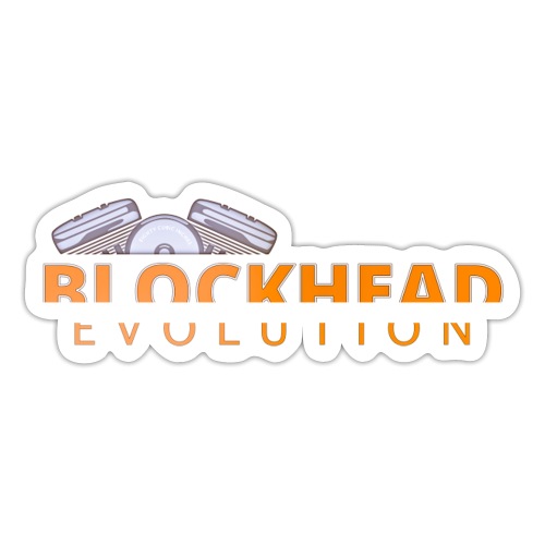 Blockhead - The Evolution Engine - Sticker