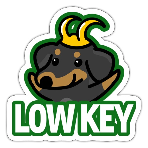 Loki Low Key - Sticker