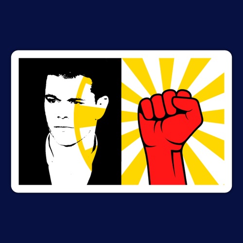 #Matt #Damon #Socialist - Sticker