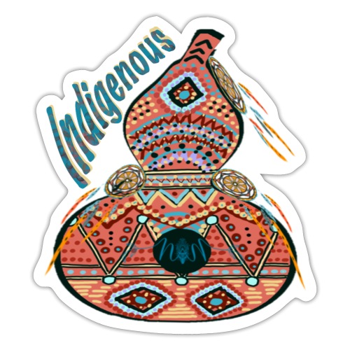 Indigenous Birdhouse FULL Front - Sticker