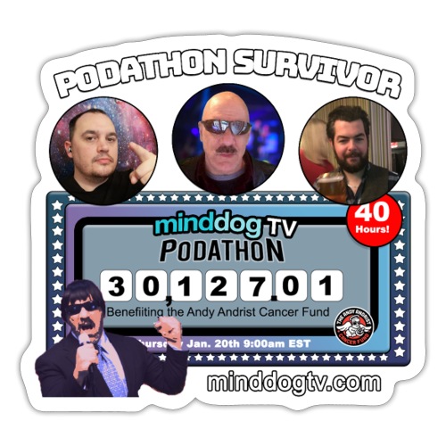 Podathon Survivor - Sticker