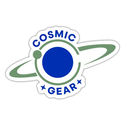 Cosmic Gear - Blue planet - Sticker