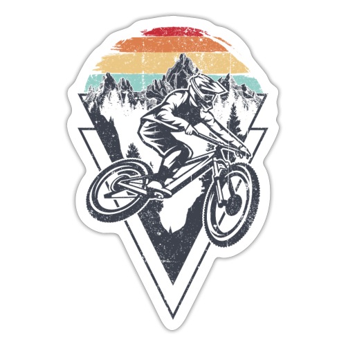 Mountain bike vintage - Sticker