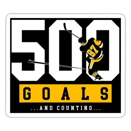 500 Goals Sticker - Sticker