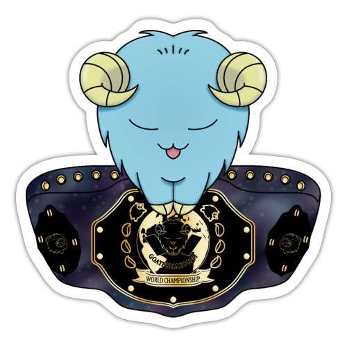 Goat Belt - Sticker