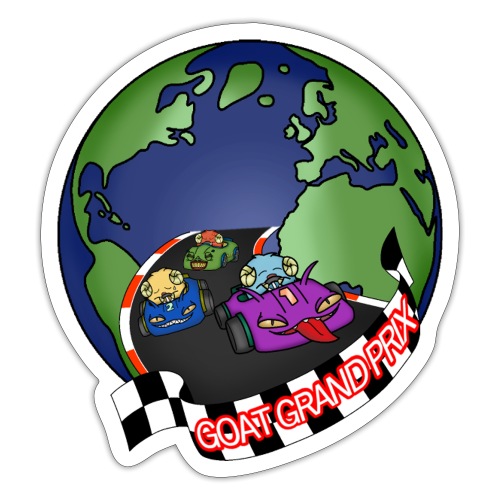 Goat Grand Prix - Sticker