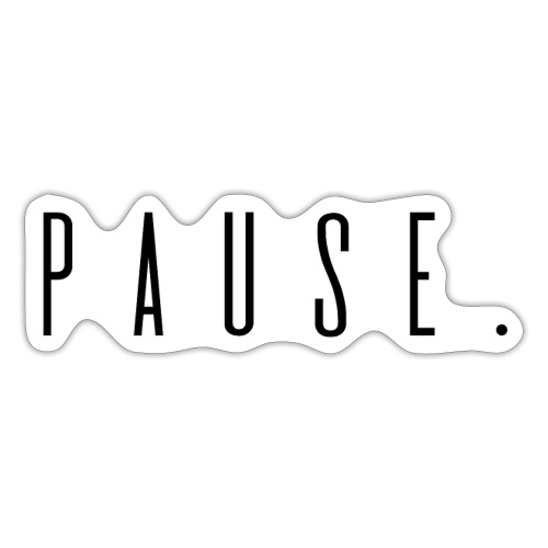 Pause - Sticker