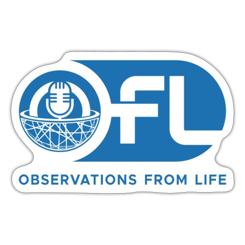 Observations from Life Logo - Sticker