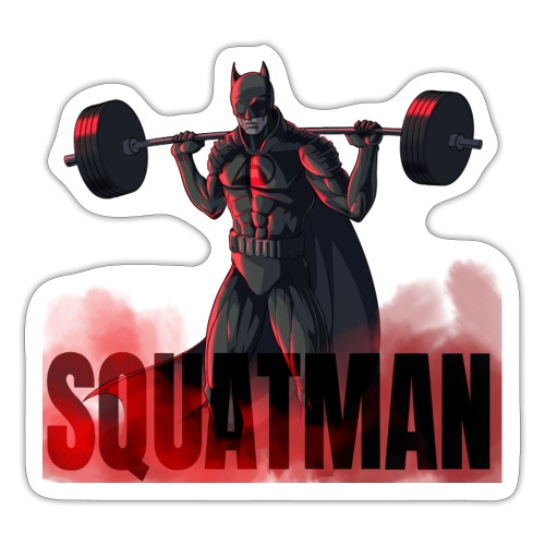 SQUATMAN Pheasyque T-SHIRT - Sticker