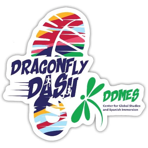 Official Dragonfly Dash Tshirt - Sticker