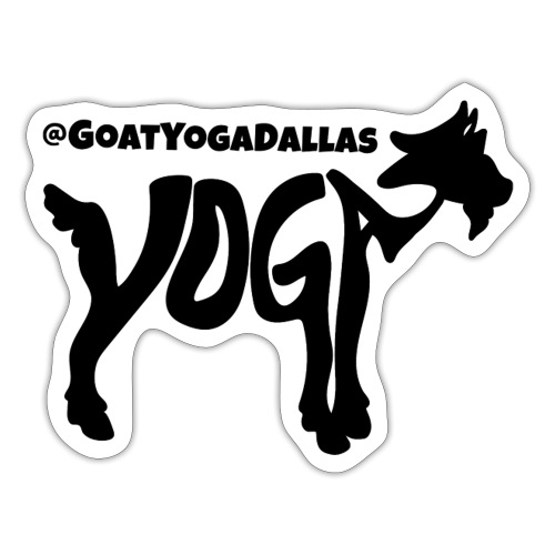 Goat Yoga Dallas - Sticker