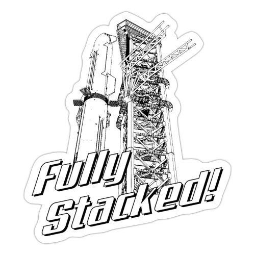 Fully Stacked - Sticker