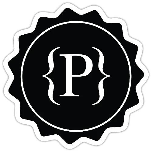 Main Logo Black - Sticker