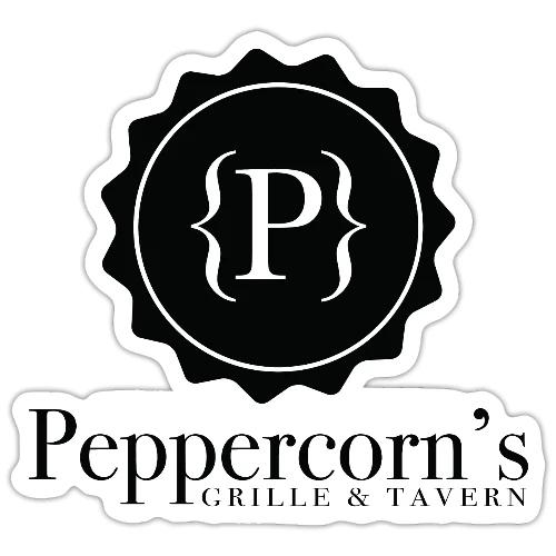 Logo Text Combo Black - Sticker