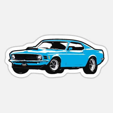 Ford Mustang Gt Stickers | Unique Designs | Spreadshirt