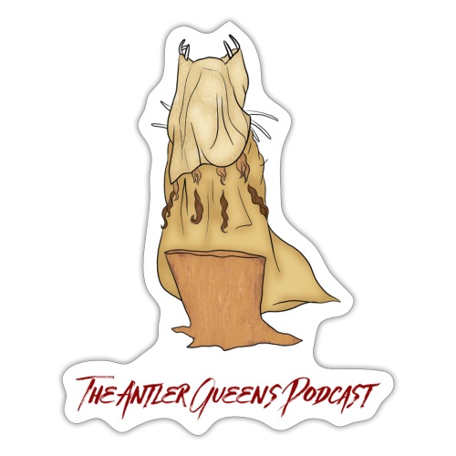 Antler Queen Costume - Sticker