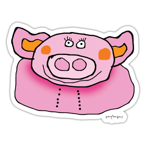 pig 1 - Sticker